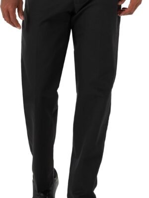 Men's  Stretch Relaxed Fit Flat Front Pant