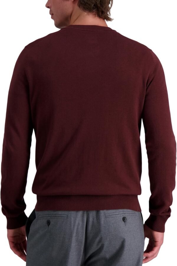 Mens Long Sleeve V-Neck Sweater