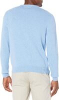 Mens Long-Sleeve Crewneck Sweater, 100% Cotton, Big & Tall Options Available