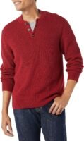 Men's Long-Sleeve Soft Touch Henley Sweater